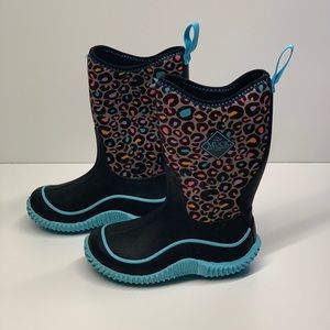 Toddler Colorful Cheetah Muck Boots Size 12
